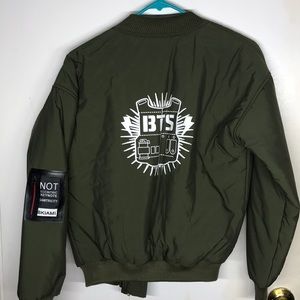 Kpop BTS Bombers Jacket